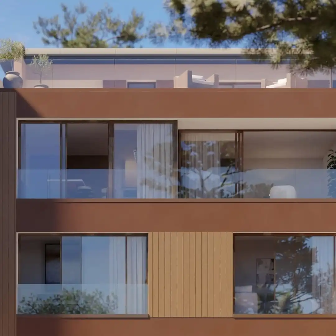 Vista exterior de Casa o xalet en venda en Castelldefels amb Aire condicionat