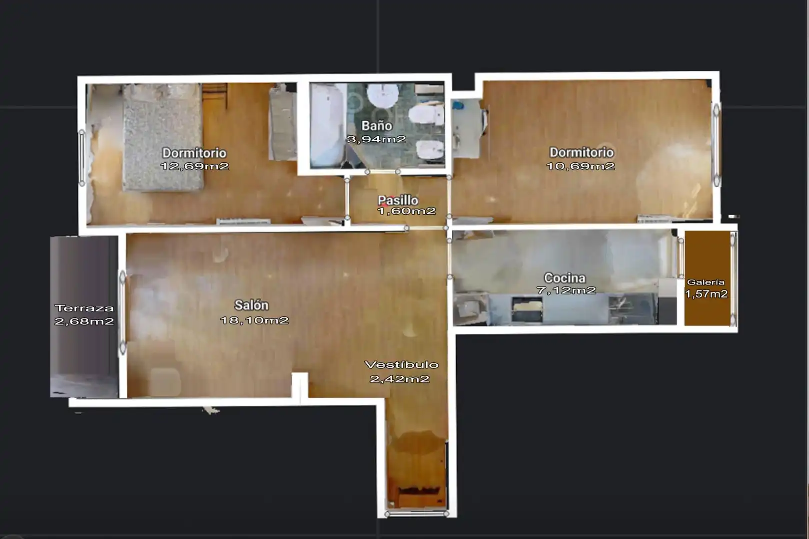 Piso en venta en El Burgo de Ebro, Zaragoza