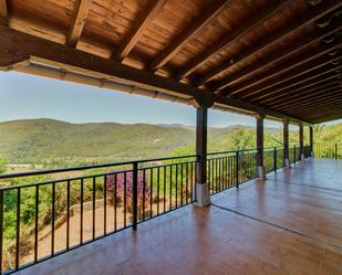 Terrassa de Casa o xalet en venda en Esteribar amb Calefacció, Jardí privat i Terrassa