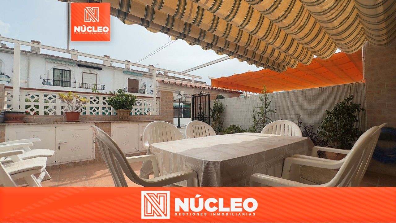 Terrace of House or chalet for sale in Santa Pola  with Air Conditioner, Private garden and Terrace