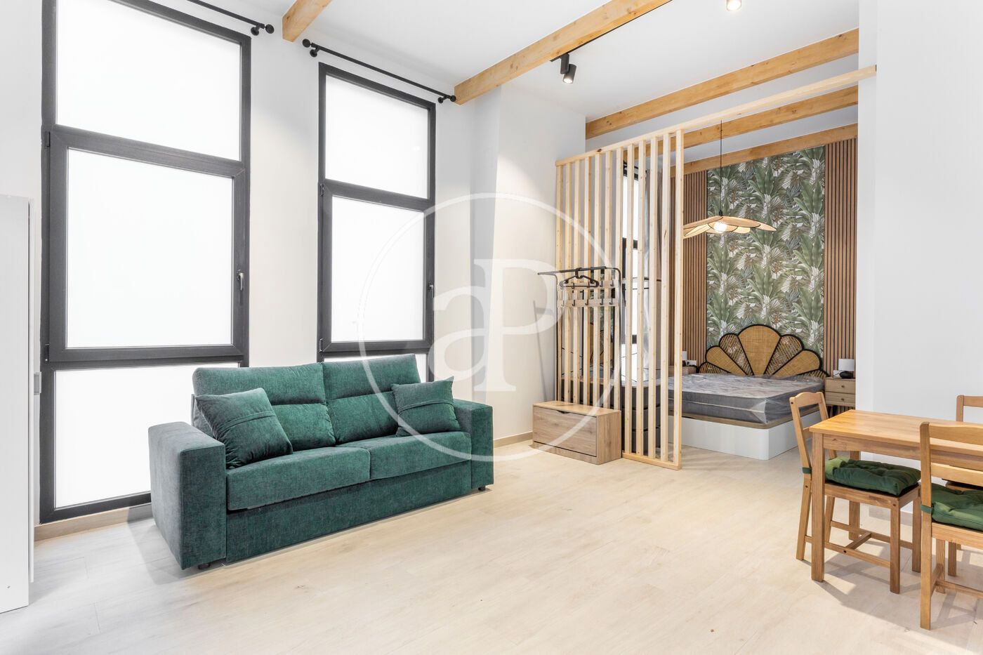 Living room of Loft for sale in  Valencia Capital  with Air Conditioner, Heating and Furnished