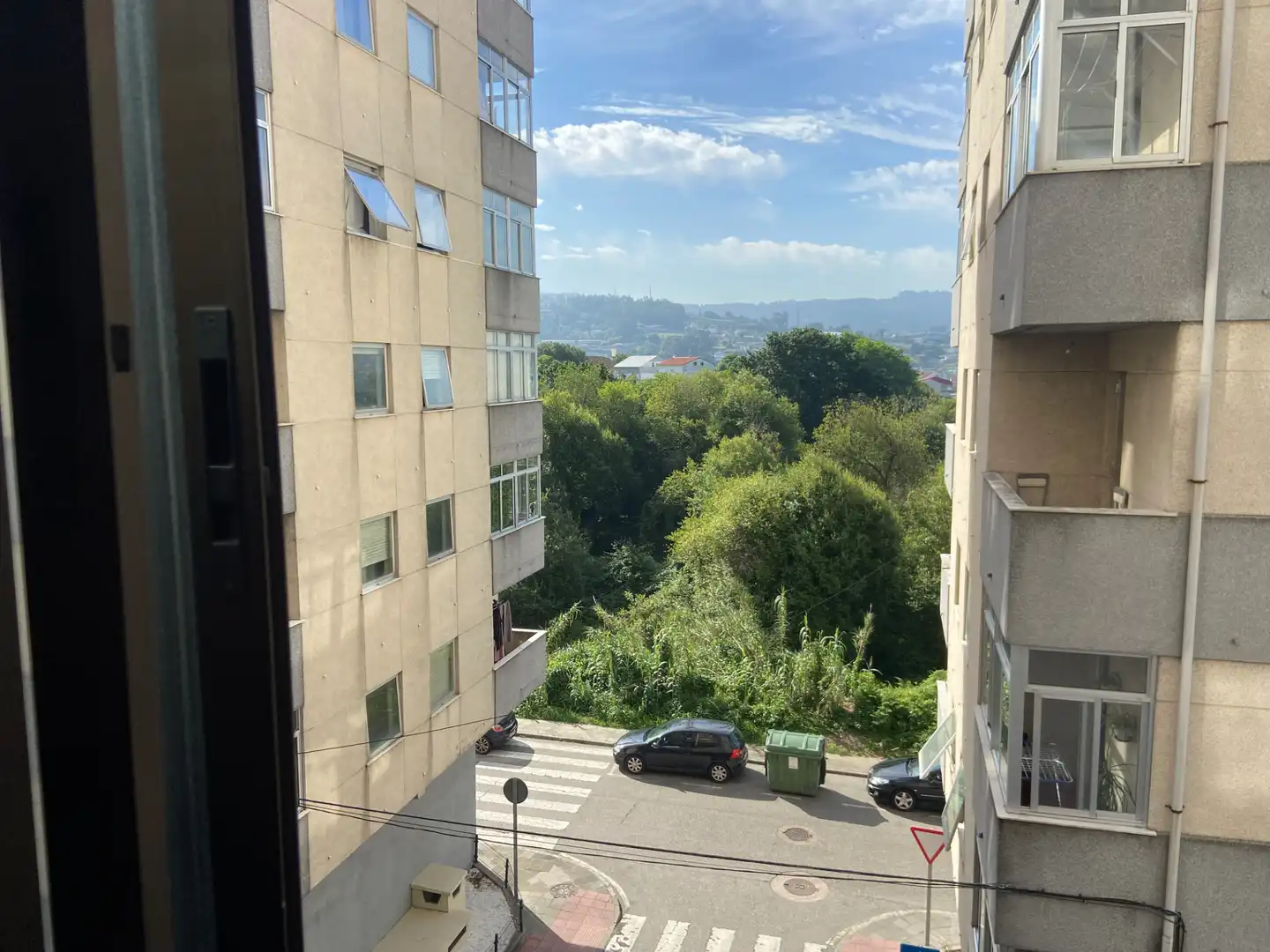 Vista exterior de Pis en venda en Vigo  amb Calefacció, Parquet i Terrassa