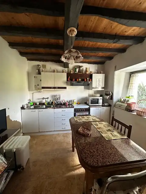 Cocina de Casa adosada en venta en Cudillero con Calefacción, Jardín privado y Terraza