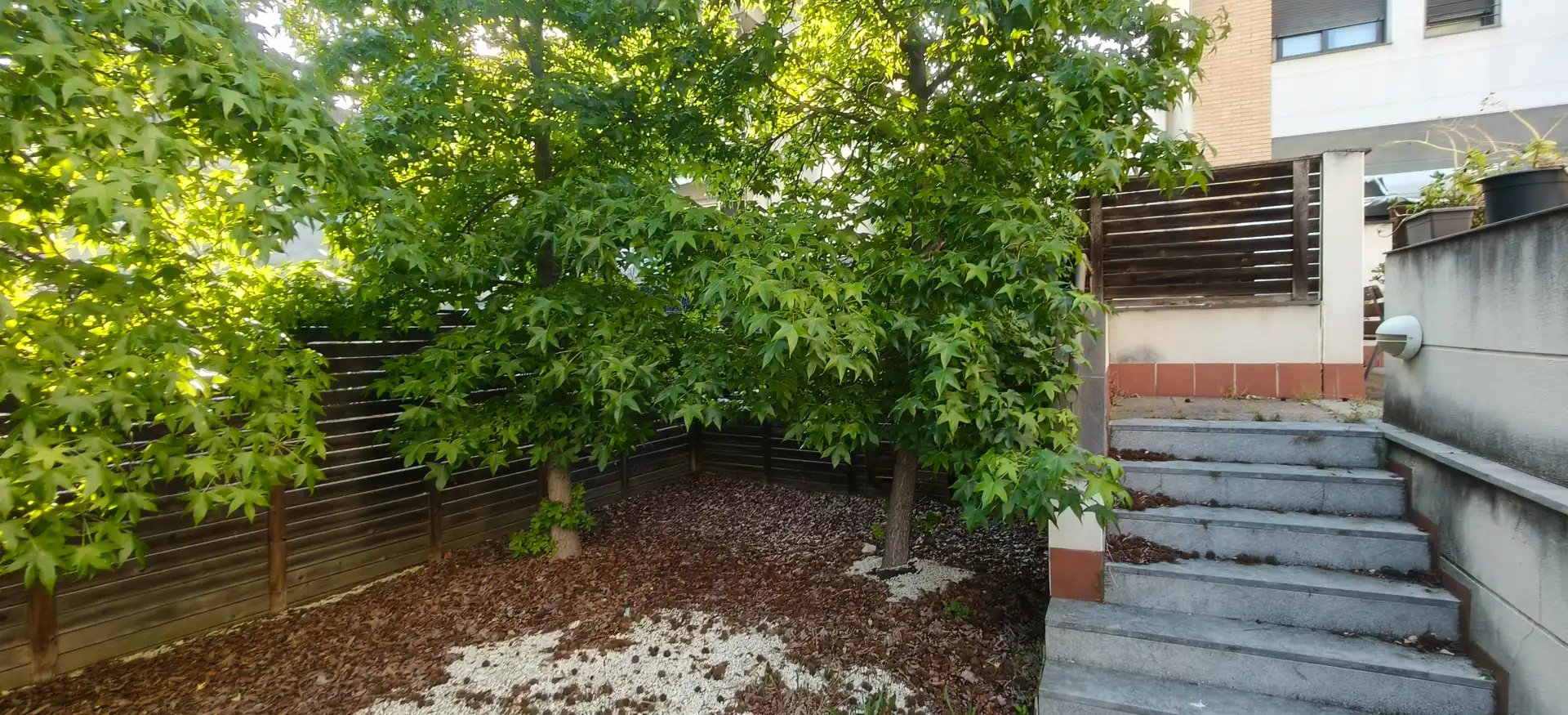 Garten von Wohnung zum Verkauf in Sant Antoni de Vilamajor mit Abstellraum, Ofen und Balkon