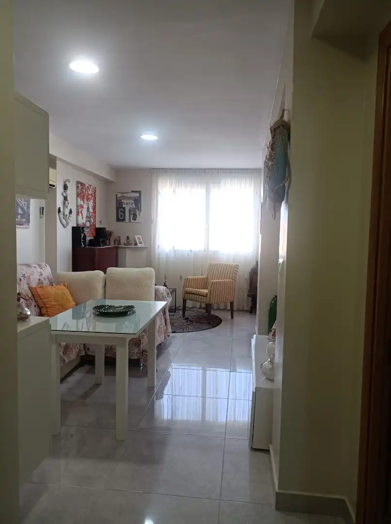 Sala d'estar de Pis en venda en Vélez-Málaga amb Aire condicionat i Piscina comunitària
