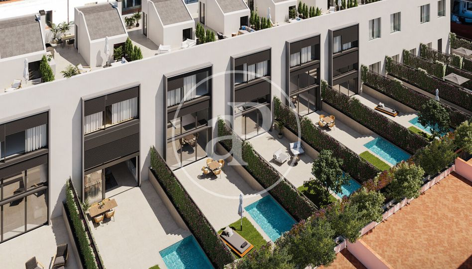 Foto 0 de Exclusivas casas de obra nueva con jardin y piscina privada en Poblenou