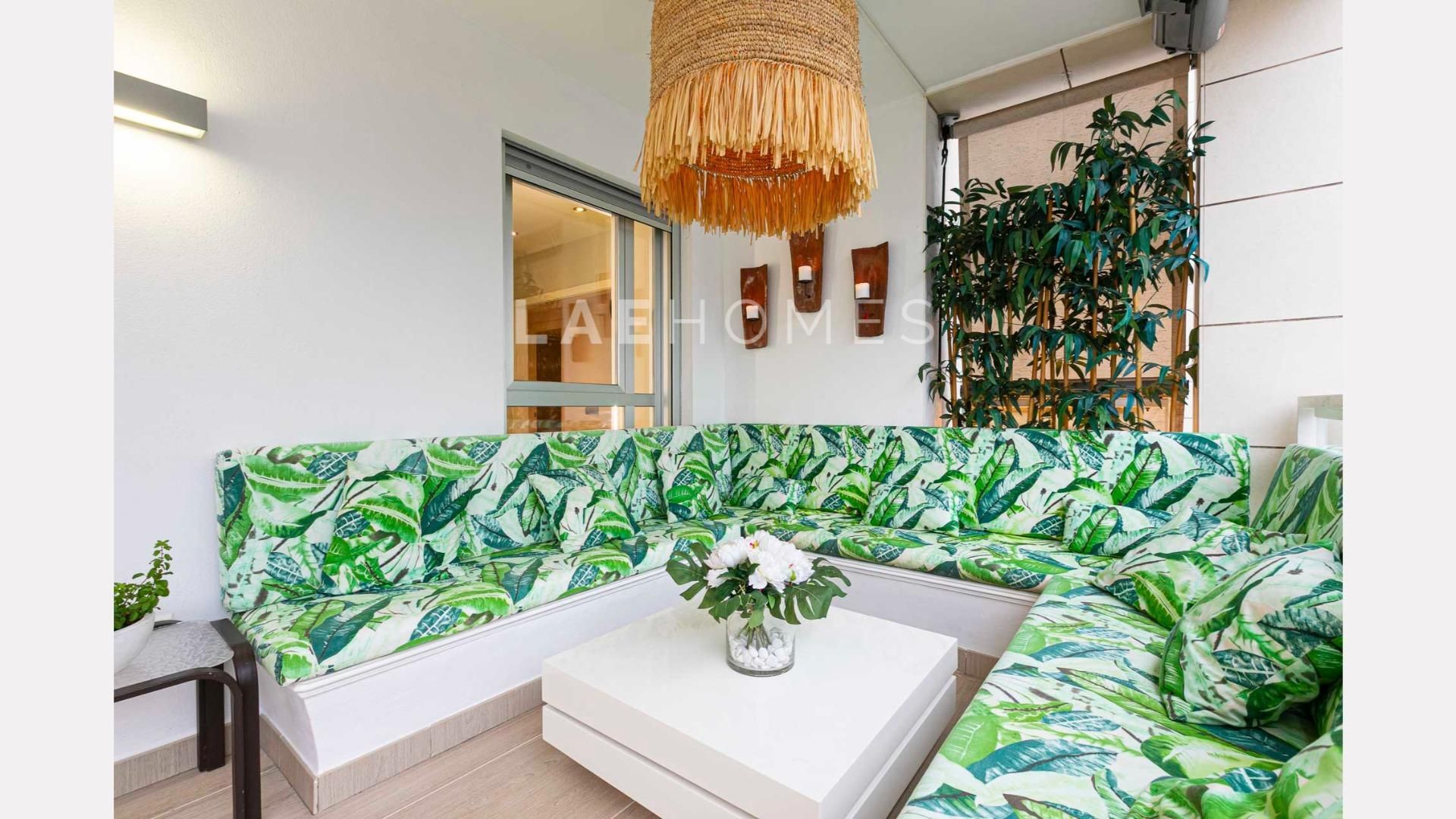 Terrace of Apartment for sale in Marbella  with Air Conditioner, Heating and Private garden