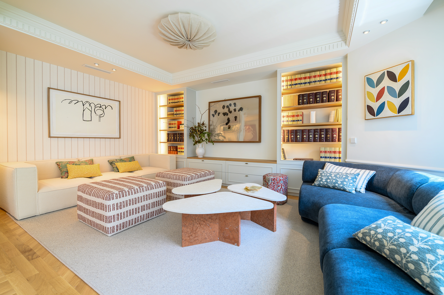 Sala d'estar de Apartament en venda en  Madrid Capital amb Aire condicionat i Terrassa