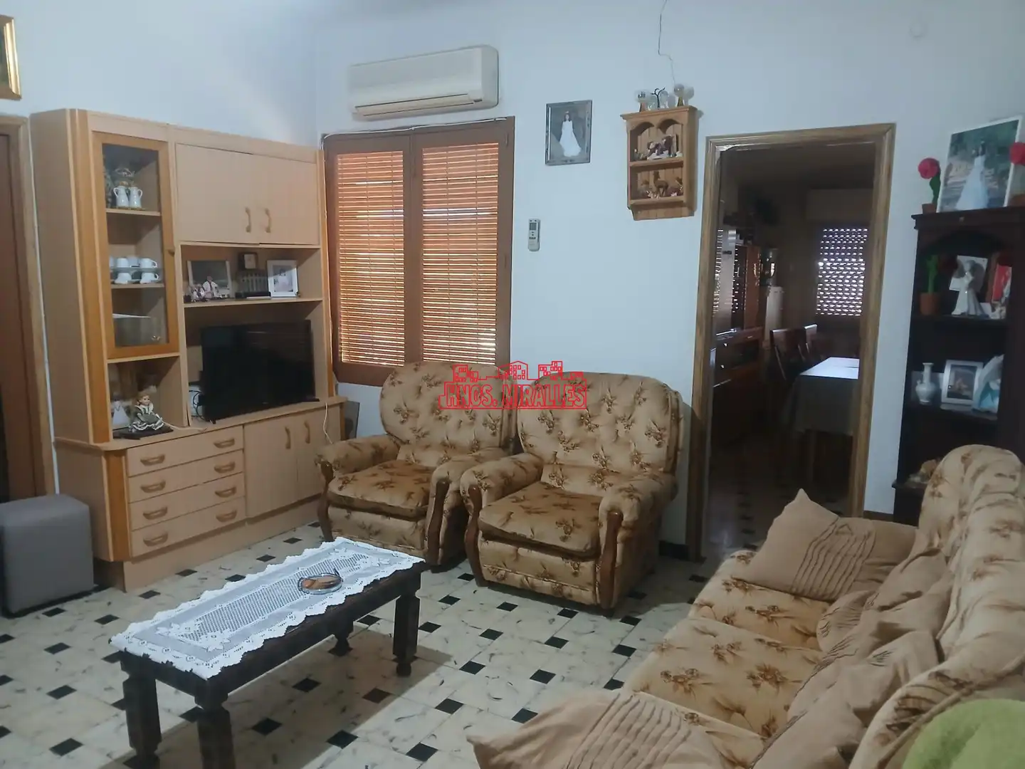 Living room of Houses for sale in Hondón de los Frailes  with Air Conditioner, Terrace and Storage room