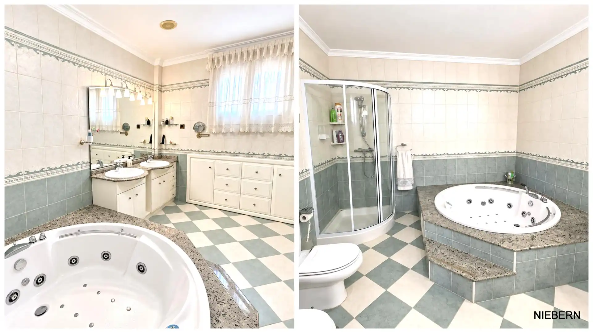 Baño de Casa o chalet en venta en Cartagena con Aire acondicionado, Jardín privado y Terraza