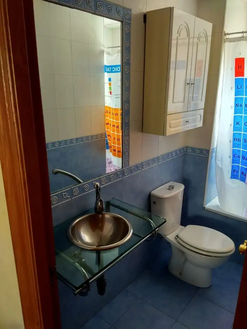 Bathroom of Flat for rent in Murcia  with Air Conditioner, Storage room and Furnished