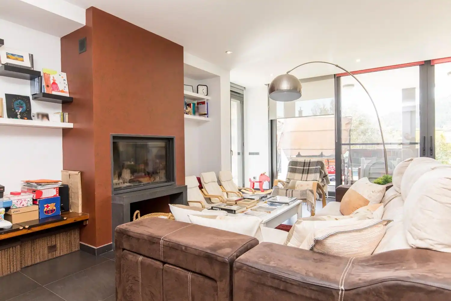 Sala de estar de Casa o chalet en venta en Boltaña con Aire acondicionado, Calefacción y Jardín privado
