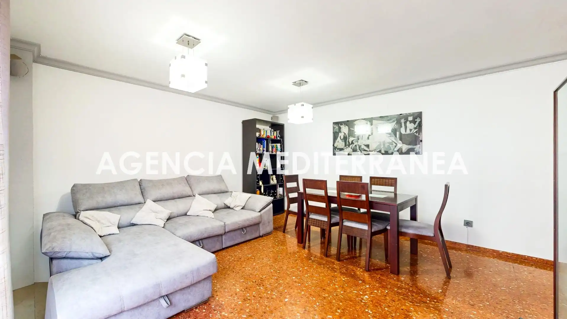 Living room of Flat for sale in Alfafar  with Air Conditioner