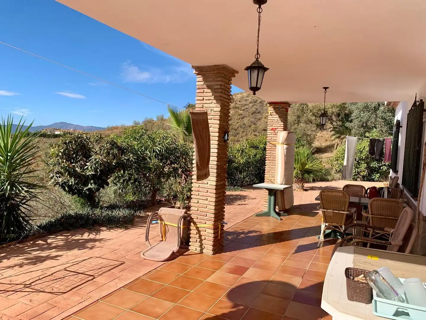 Terraza de Casa o chalet en venta en Canillas de Aceituno con Aire acondicionado, Jardín privado y Terraza