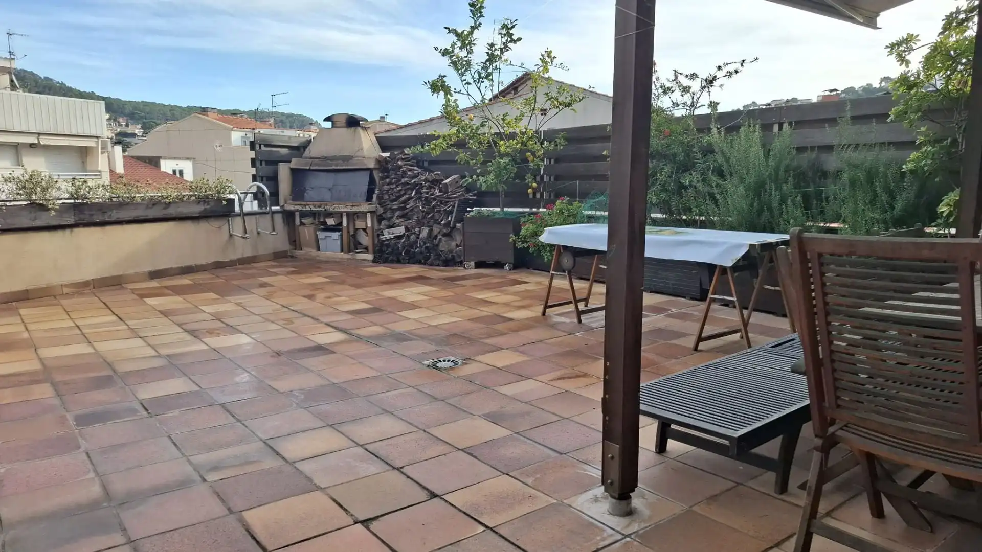 Terraza de Casa adosada en venta en Vallirana con Aire acondicionado, Calefacción y Terraza