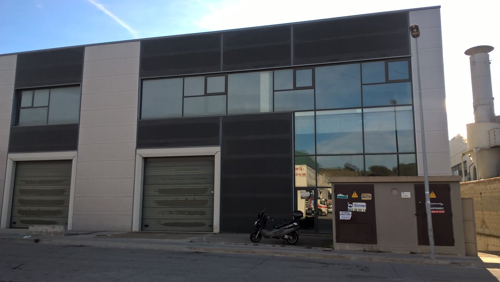 Vista exterior de Nave industrial en venta en Cardedeu