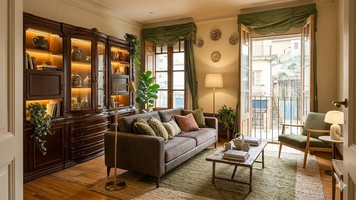 Sala de estar de Piso en venta en Verín
