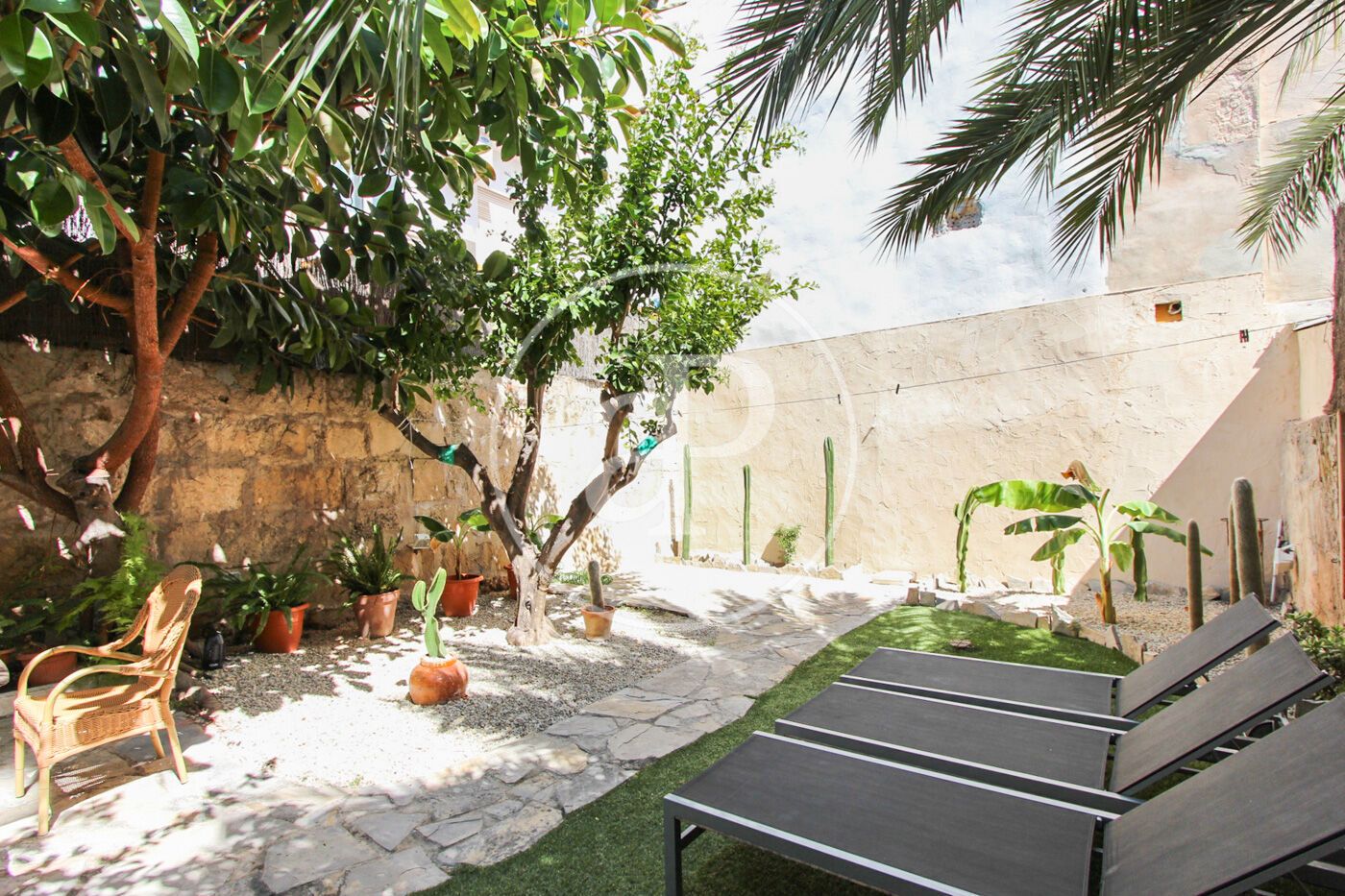 Jardí de Pis en venda en  Palma de Mallorca amb Aire condicionat, Calefacció i Jardí privat