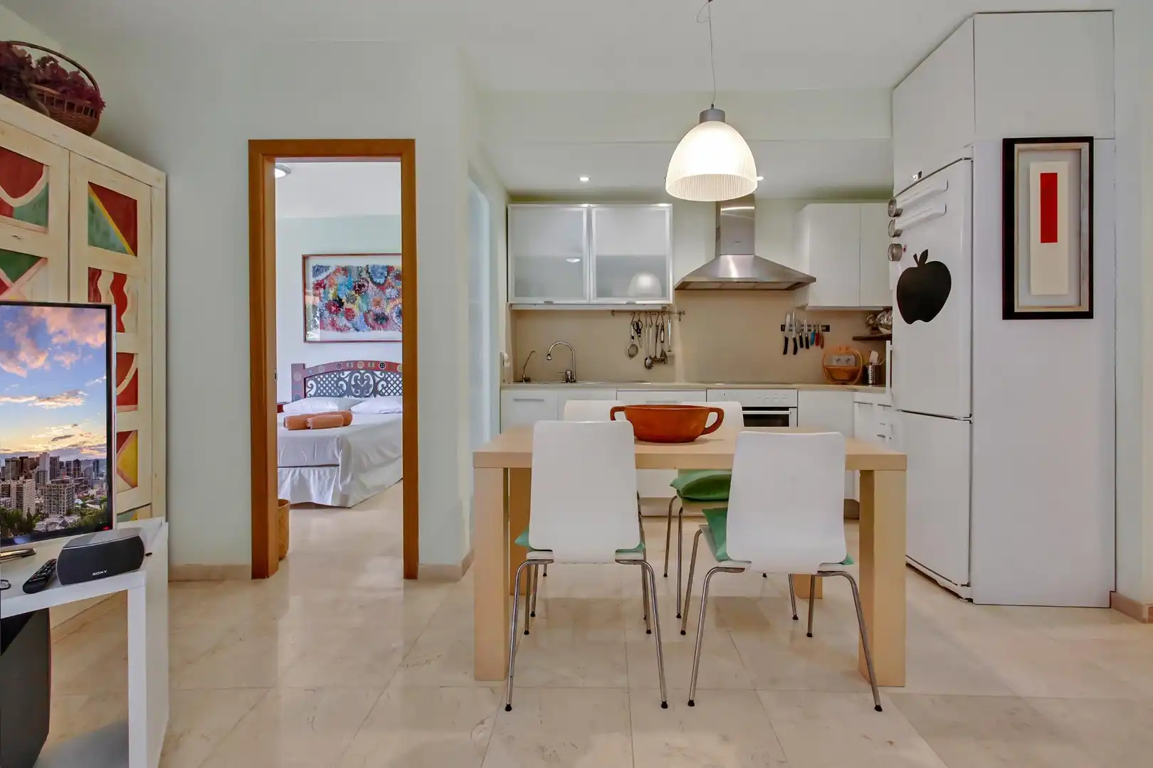 Cocina de Apartamento de alquiler en Arona con Terraza, Amueblado y Piscina comunitaria