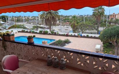 Terrassa de Apartament en venda en Arona amb Terrassa, Moblat i Piscina comunitària