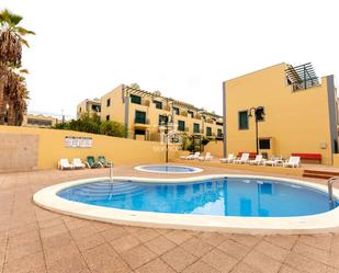Exterior view of Single-family semi-detached for sale in San Miguel de Abona  with Private garden, Terrace and Furnished