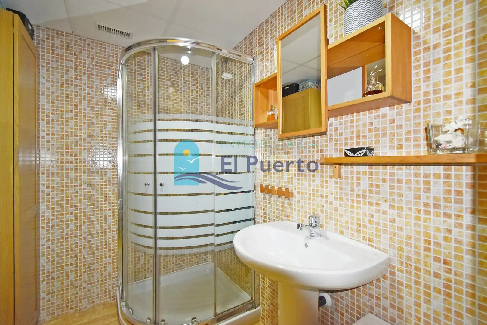 Baño de Dúplex en venta en Mazarrón con Aire acondicionado, Calefacción y Jardín privado