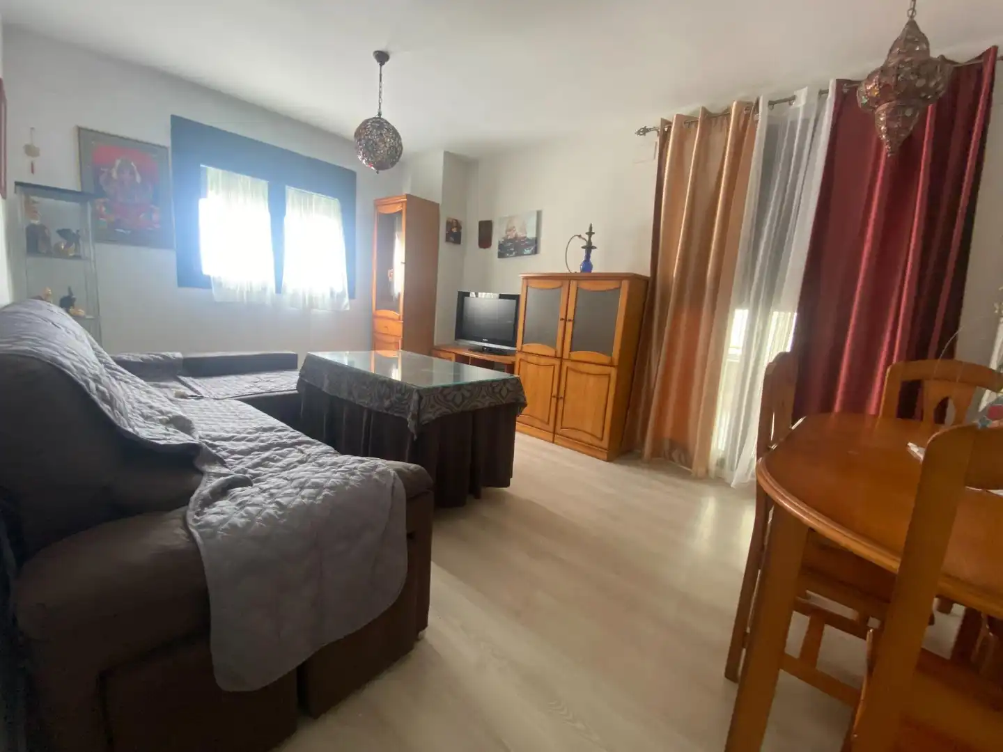 Living room of Flat for sale in Sanlúcar de Barrameda  with Air Conditioner, Heating and Private garden