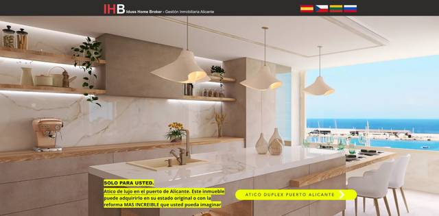 Ático en Venta en Passeig Esplanada d'Espanya en Barrio del Centro