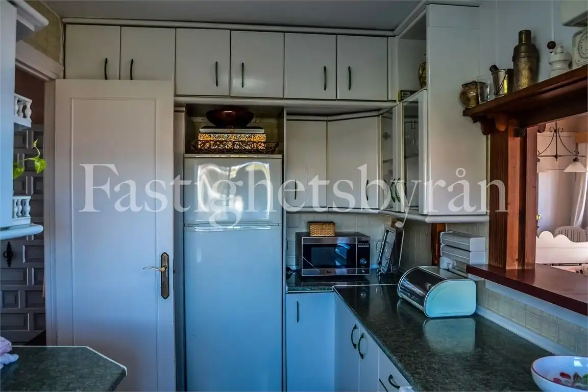 Cocina de Casa o chalet en venta en Vélez-Málaga con Jardín privado, Terraza y Piscina