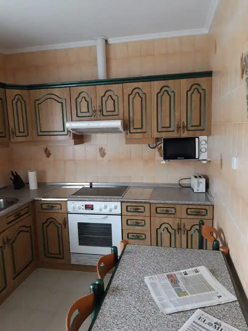 Küche von Wohnung zur Miete in Villarejo de Órbigo mit Balkon