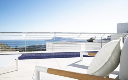 Terrasse von Haus oder Chalet zum verkauf in Altea mit Klimaanlage, Terrasse und Schwimmbad