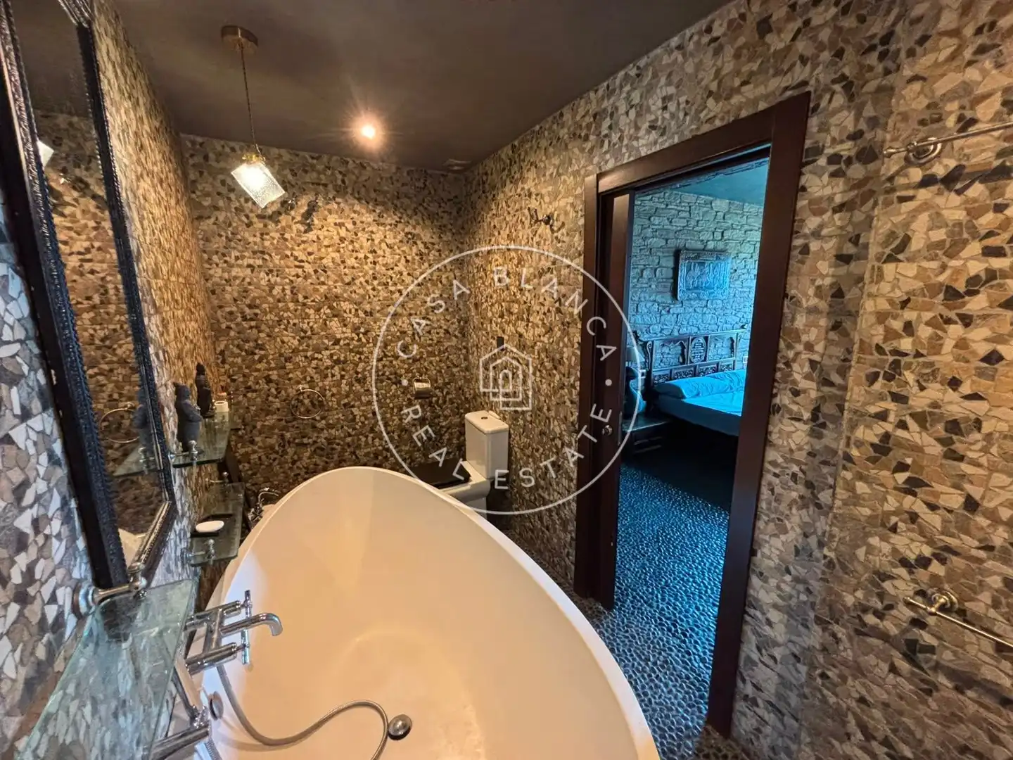 Baño de Casa o chalet en venta en Lloret de Mar con Aire acondicionado, Calefacción y Jardín privado