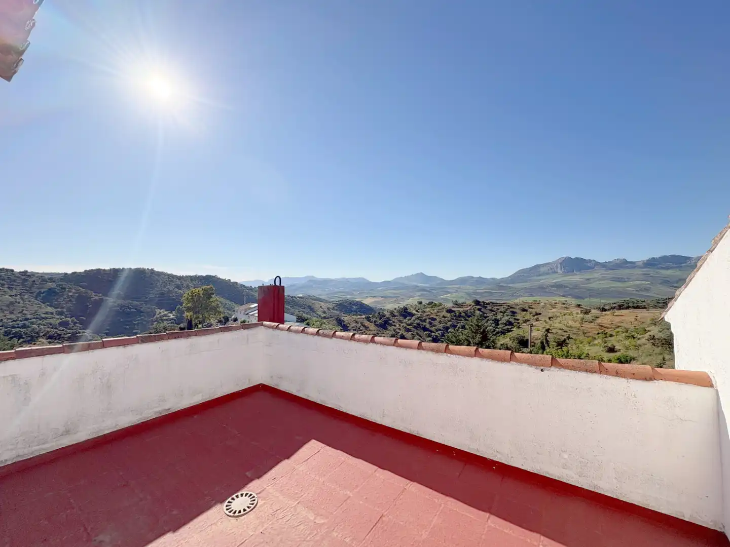 Terrassa de Finca rústica en venda en Casabermeja amb Aire condicionat, Calefacció i Jardí privat