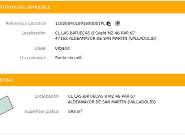 Terreno residenziale in vendita a Calle las Batuecas
