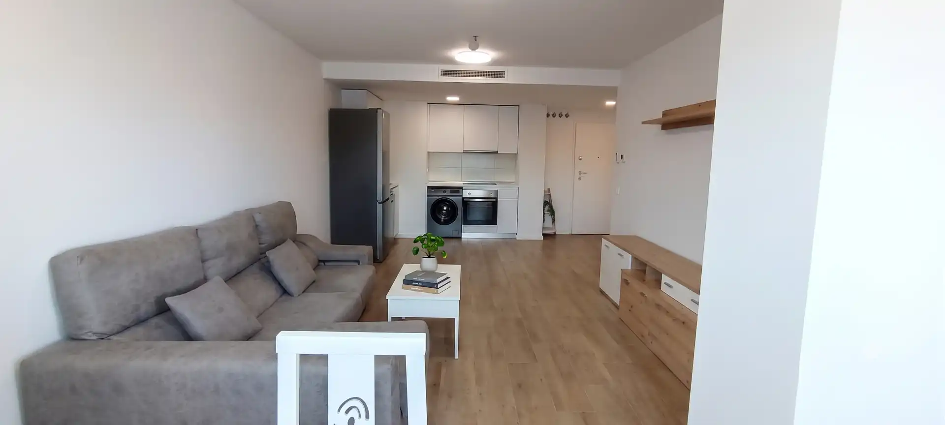 Sala de estar de Piso de alquiler en Rivas-Vaciamadrid con Calefacción, Jardín privado y Trastero
