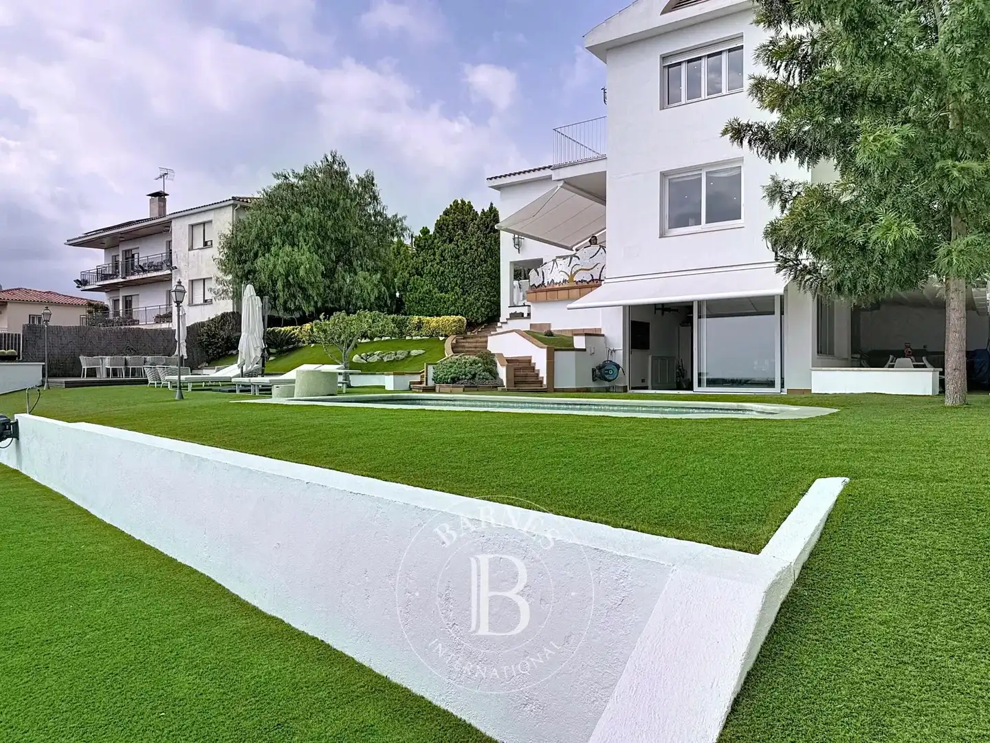 Jardín de Casa o chalet en venta en Mataró con Aire acondicionado, Calefacción y Jardín privado