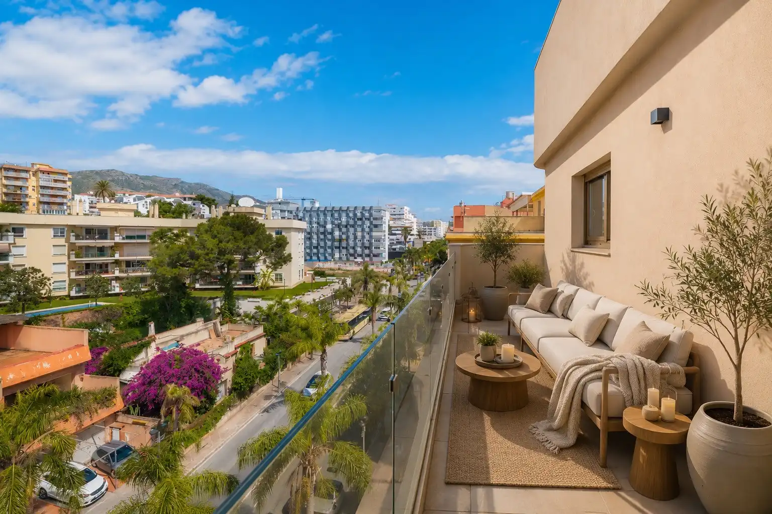 Terraza de Ático en venta en Torremolinos con Aire acondicionado, Calefacción y Terraza
