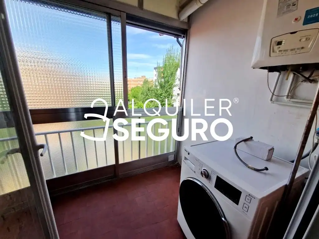 Terraza de Piso de alquiler en Móstoles con Calefacción y Terraza