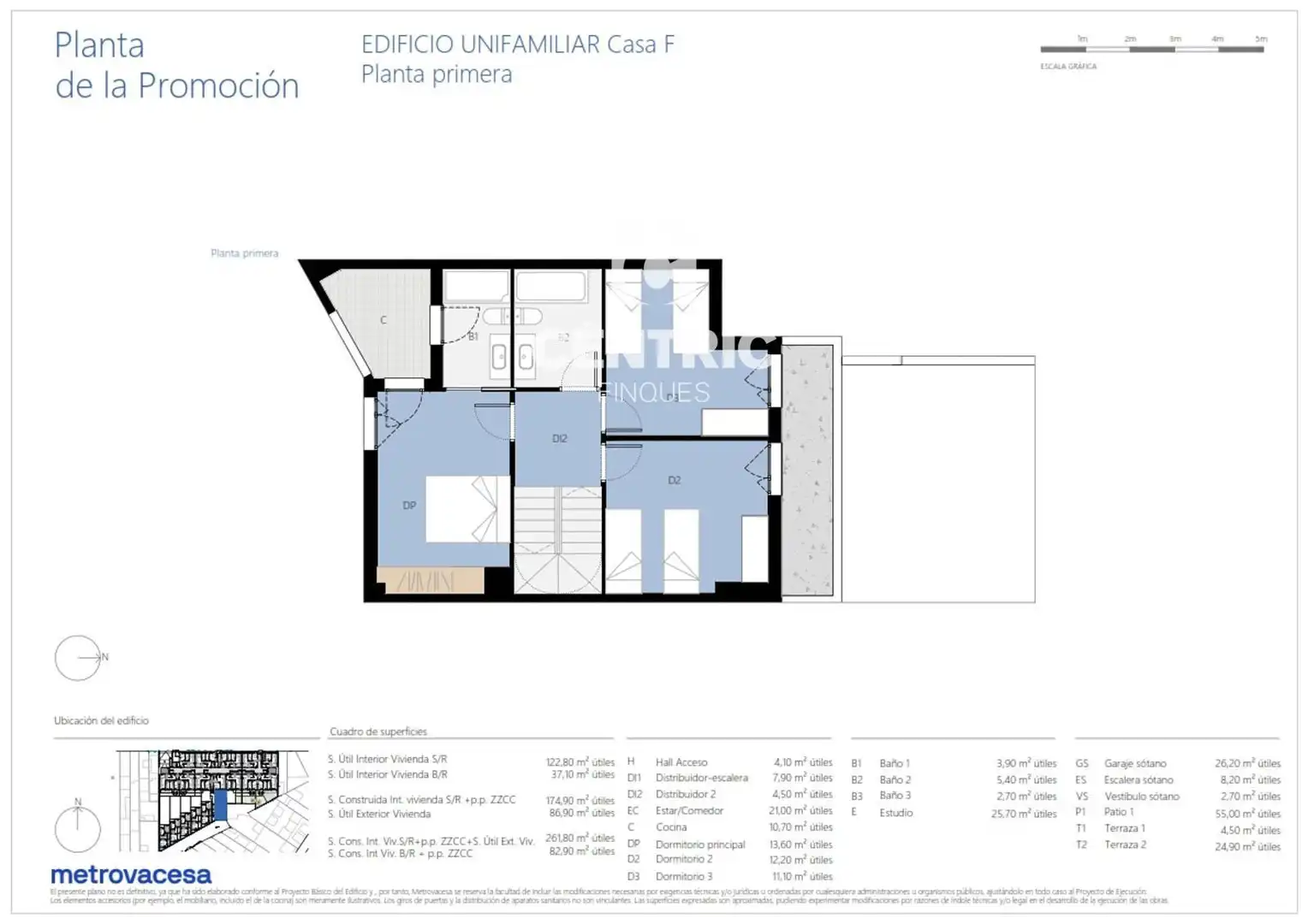 Terraced house for sale in Centre, imagen 9