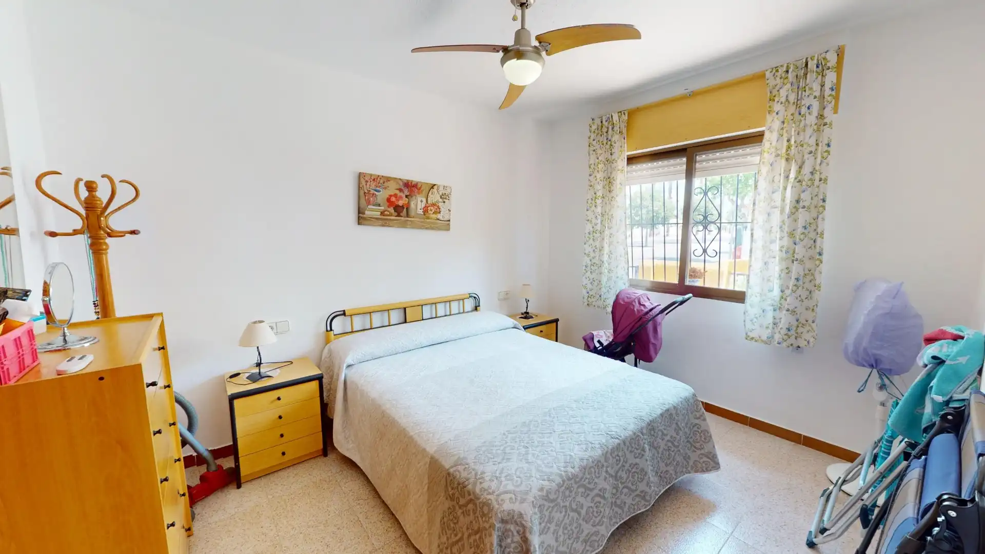 Schlafzimmer von Haus oder Chalet zum Verkauf in Los Alcázares mit Klimaanlage, Terrasse und Möbliert