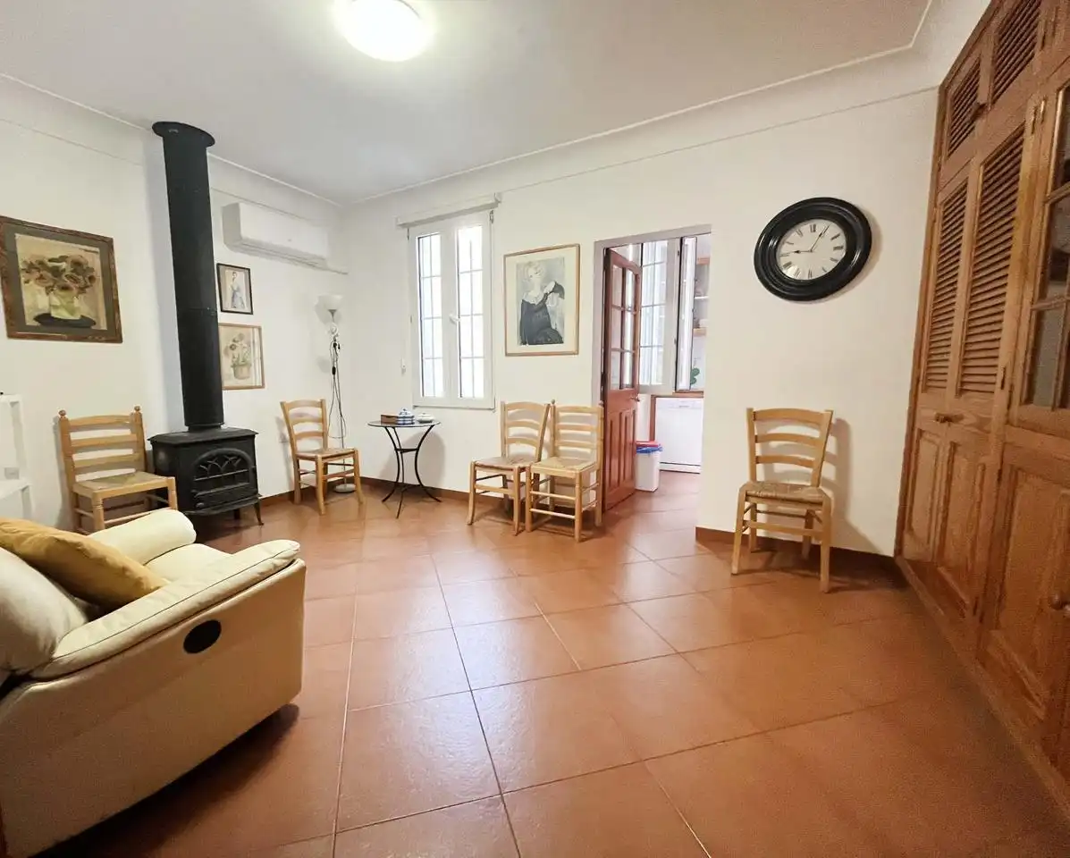 Sala d'estar de Casa adosada en venda en Ciutadella de Menorca