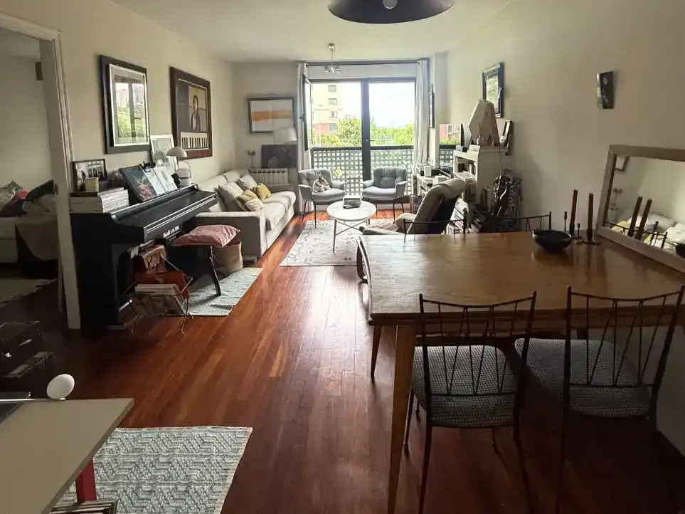 Sala de estar de Piso en venta en Santander con Balcón