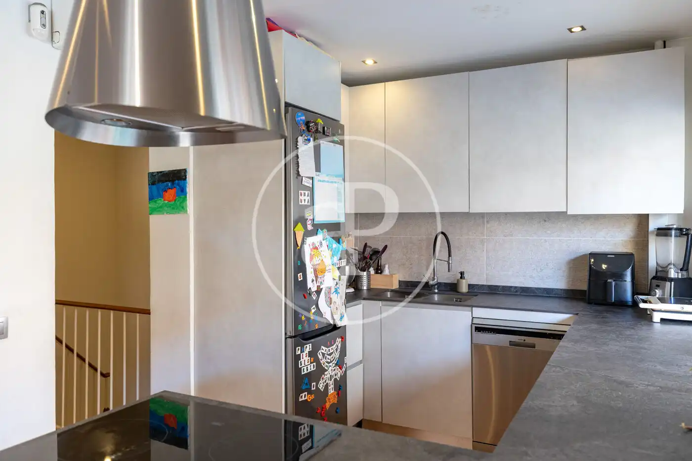Kitchen of Flat for sale in Barcelona  with Air Conditioner and Heating