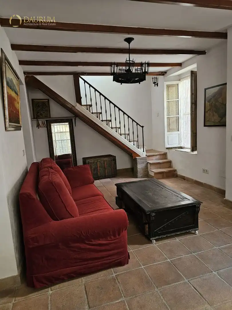 Living room of Detached homes for sale in Málaga  with Terrace and Furnished