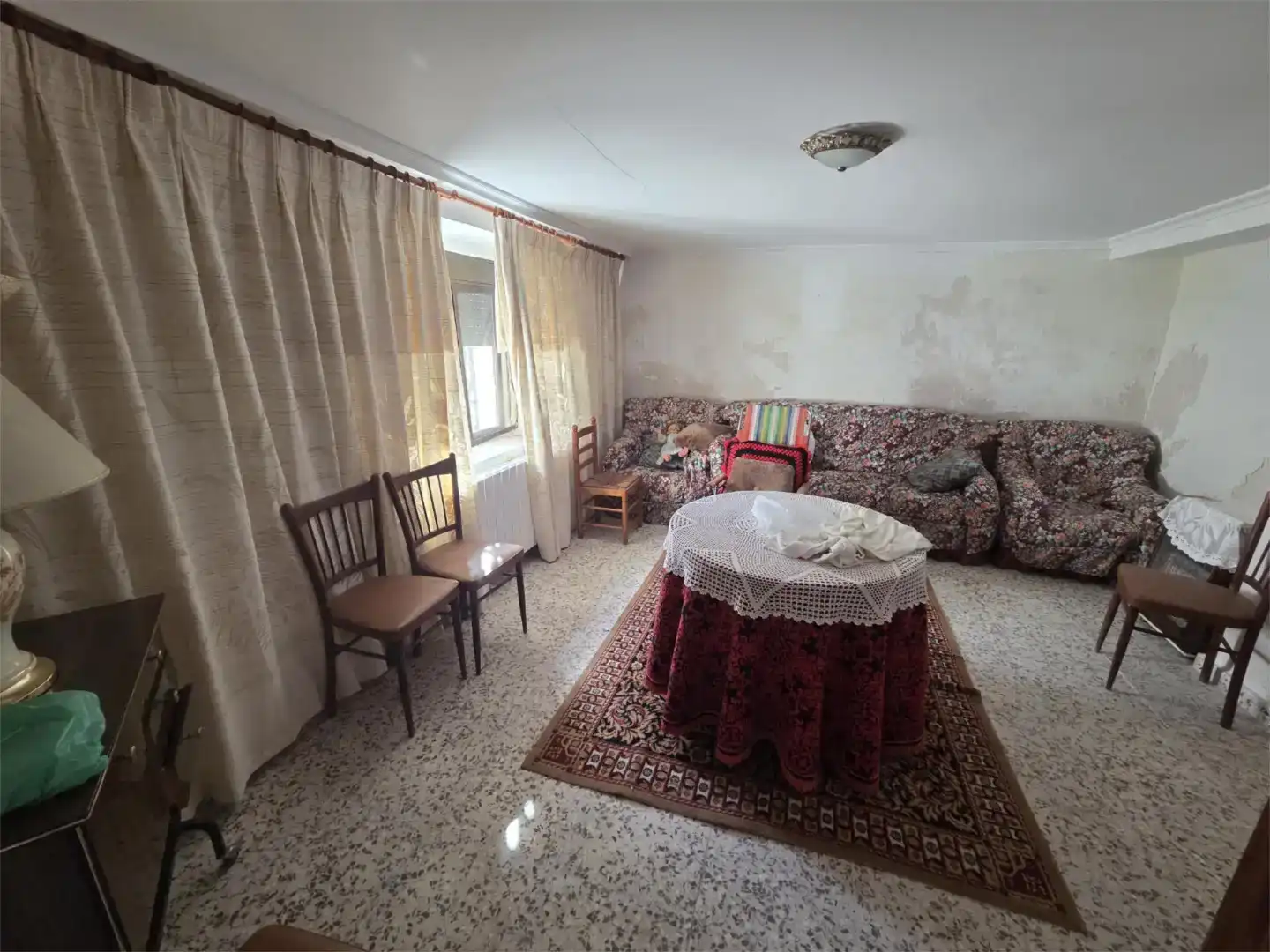 Sala d'estar de Finca rústica en venda en Alcaraz