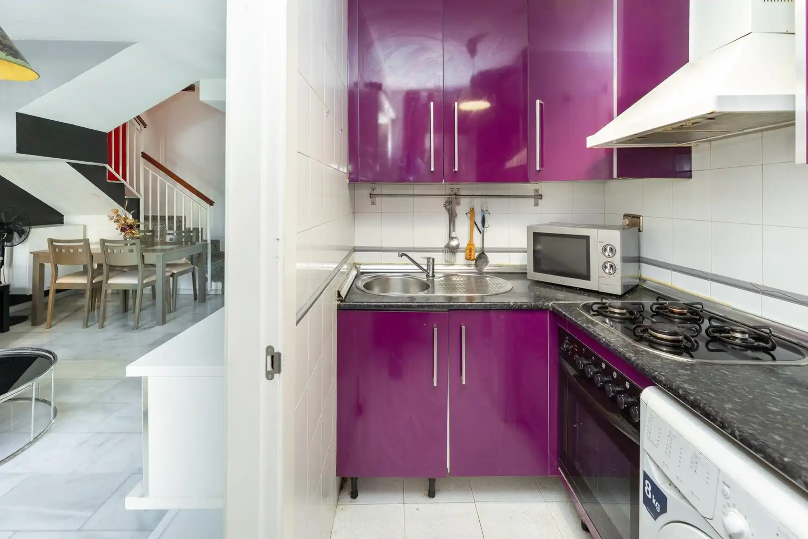 Kitchen of Duplexes for sale in Gójar  with Air Conditioner, Terrace and Furnished