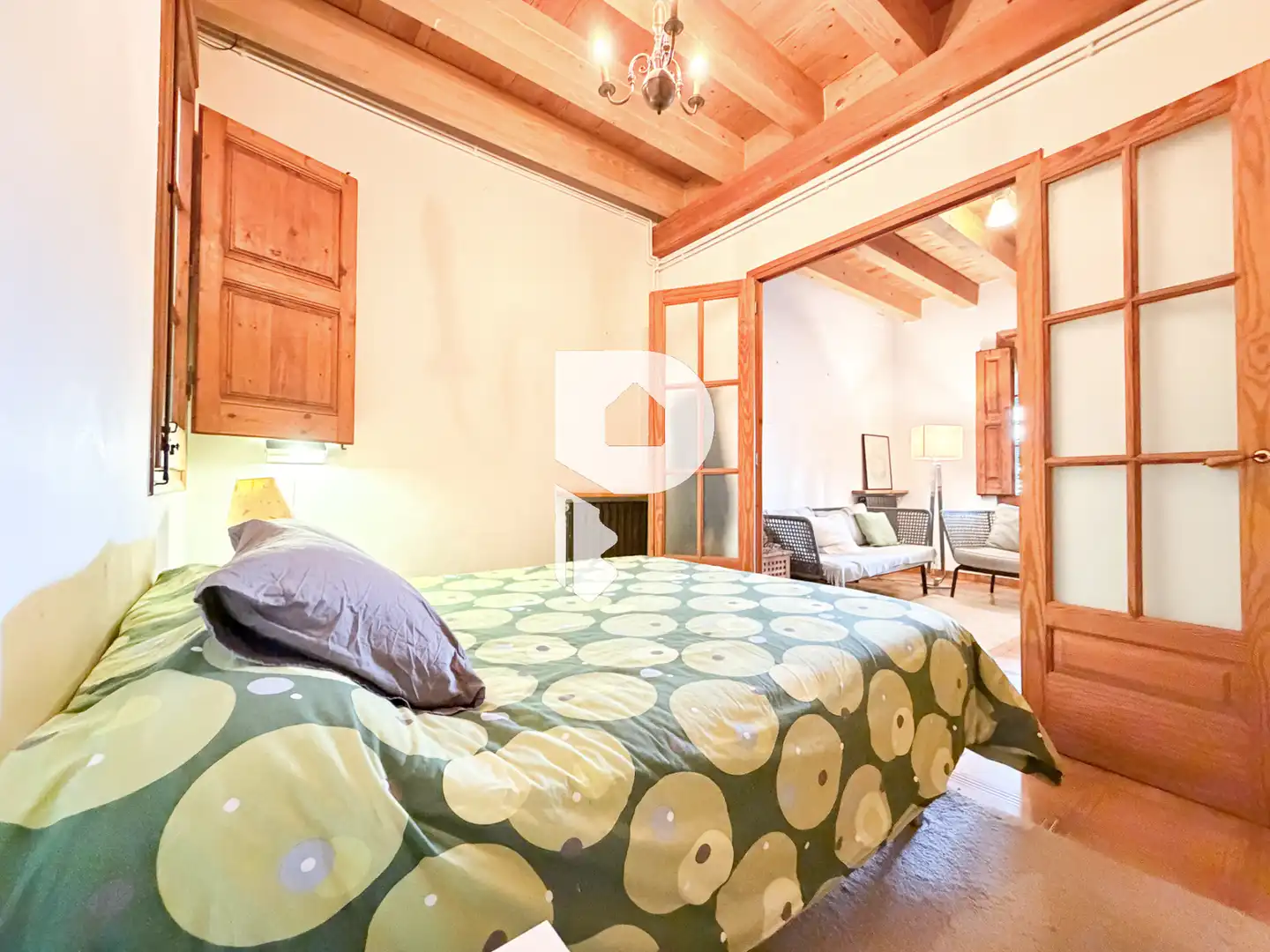 Habitación de Casa adosada en venta en Sant Vicenç Dels Horts con Aire acondicionado, Calefacción y Jardín privado