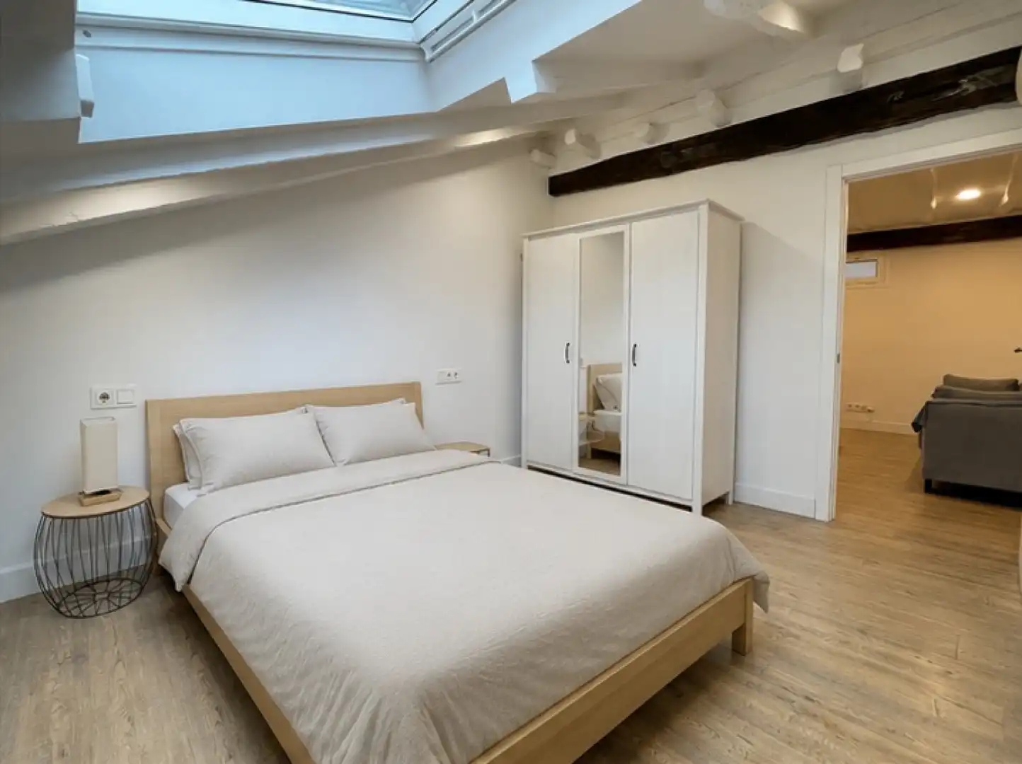 Bedroom of Flat for rent in Donostia - San Sebastián   with Air Conditioner and Heating