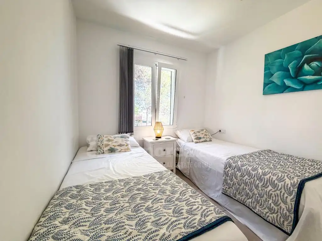 Bedroom of Apartments for sale in Es Mercadal  with Air Conditioner, Private garden and Terrace