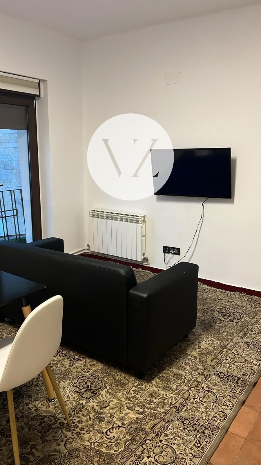 Sala d'estar de Pis de lloguer en Salamanca Capital amb Calefacció i Moblat